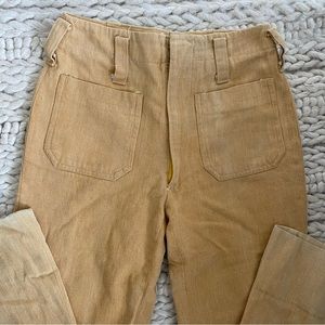 🔥70s tan bell bottoms